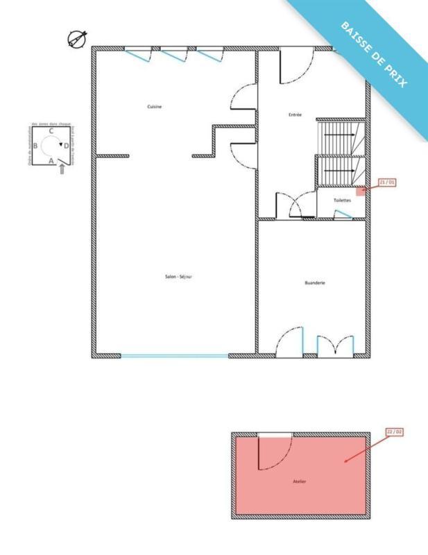 Maison - 104 m² - 5 pièces