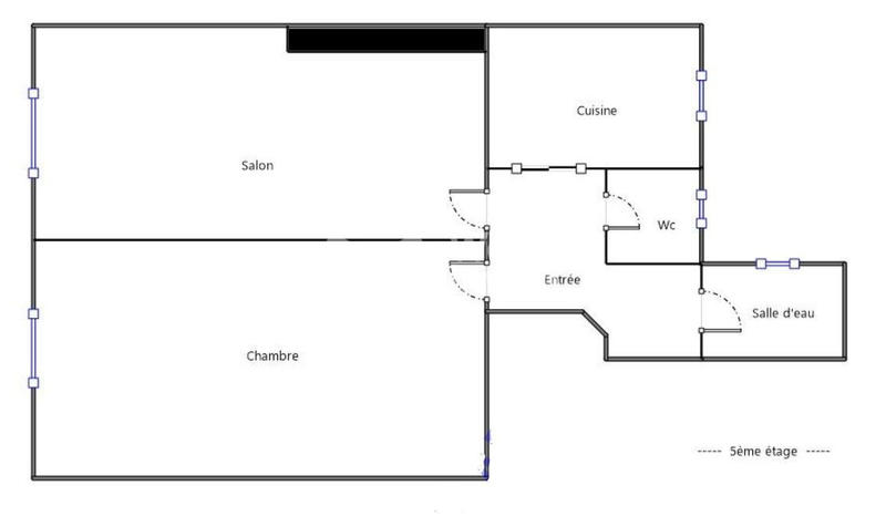 Appartement - 33 m² - 2 pièces