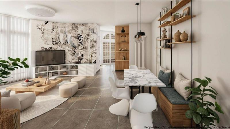 Appartement - 108 m² - 5 pièces