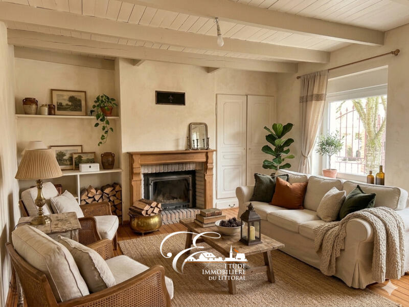 Fermette - 102 m² - 5 pièces