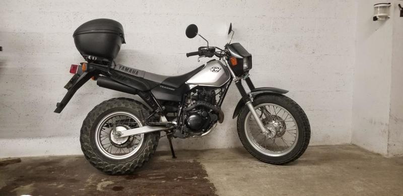 Yamaha Tw 125 yamaha gris 0125 695