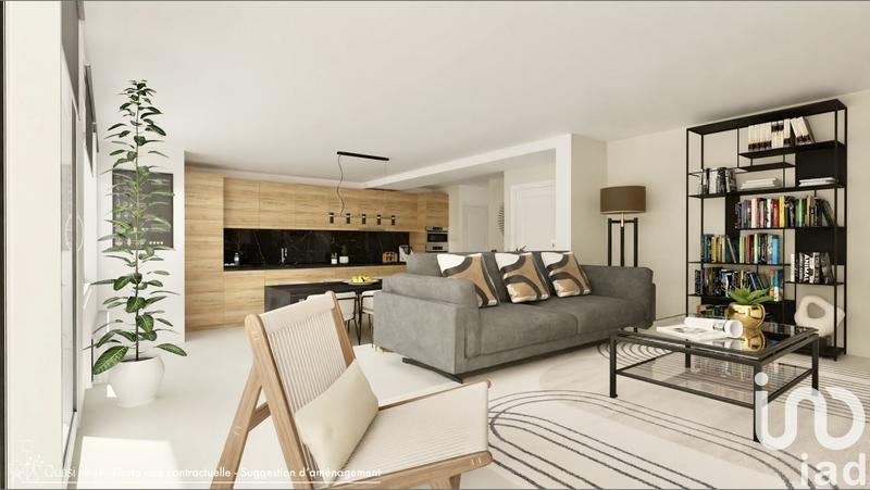 Maison de ville - 88 m² - 3 pièces