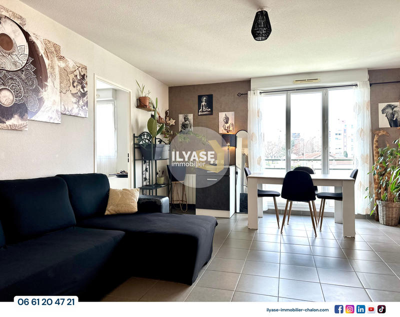 Appartement - 56 m² - 3 pièces