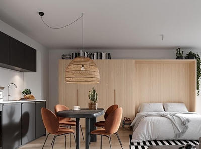 Appartement - 22 m² - 1 pièce