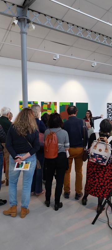 Visite de l'exposition "Muséocoulisses. Un musée des métiers"