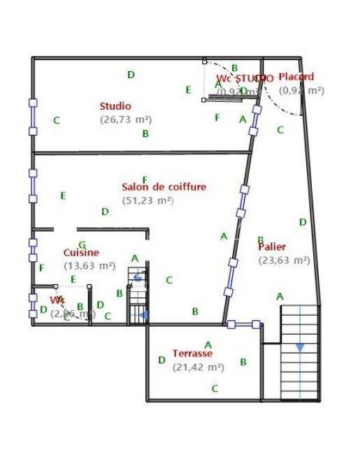 Appartement - 140 m² - 4 pièces
