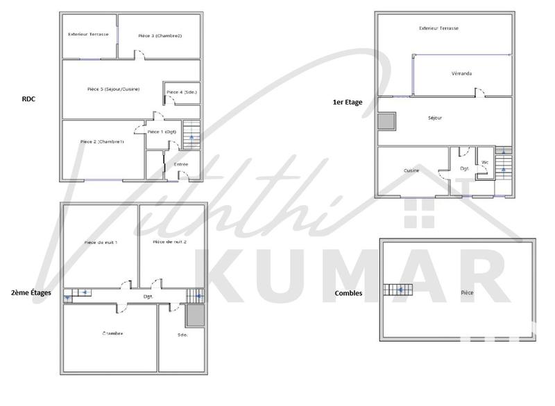 Maison - 142 m² - 5 pièces