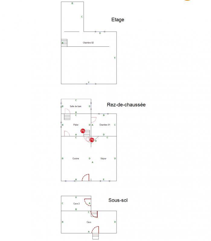 Maison - 110 m² - 3 pièces