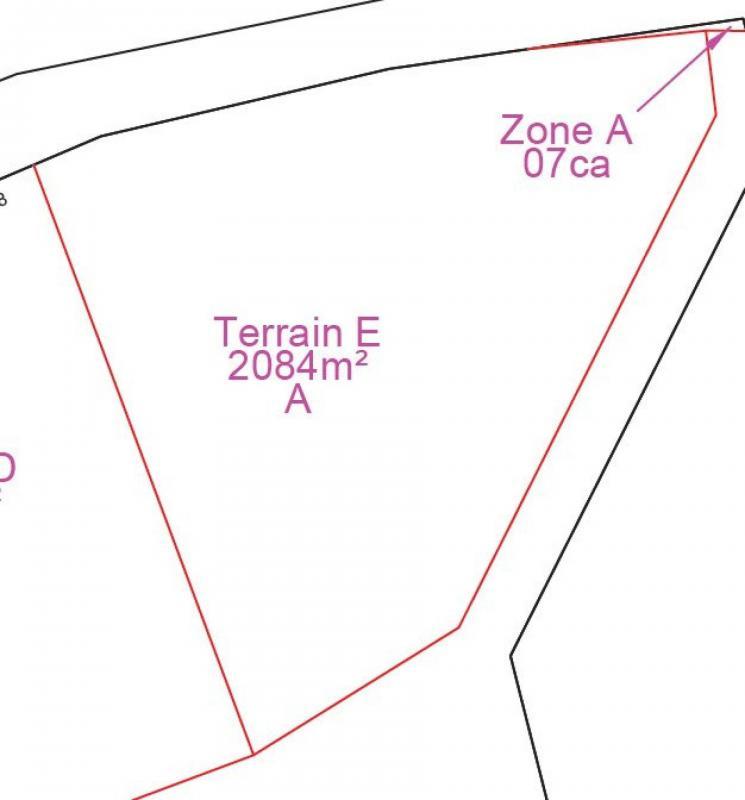 Terrain constructible - 2 088 m²