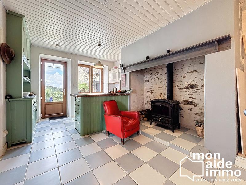 Maison ancienne - 90 m² - 3 pièces