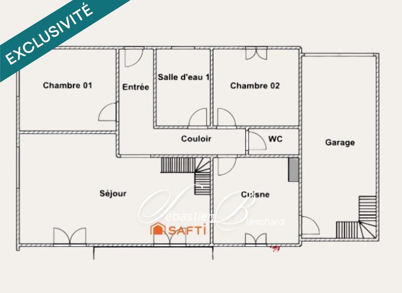 Maison - 155 m² - 6 pièces