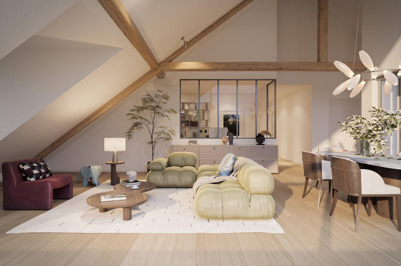 Appartement - 99 m² - 5 pièces