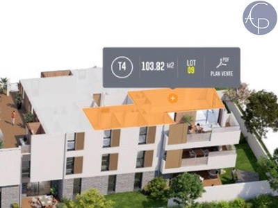 Appartement - 41 m² - 2 pièces