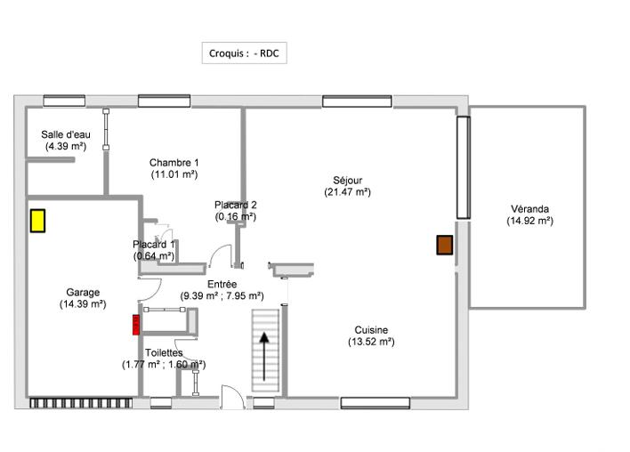 Maison - 109 m² - 5 pièces