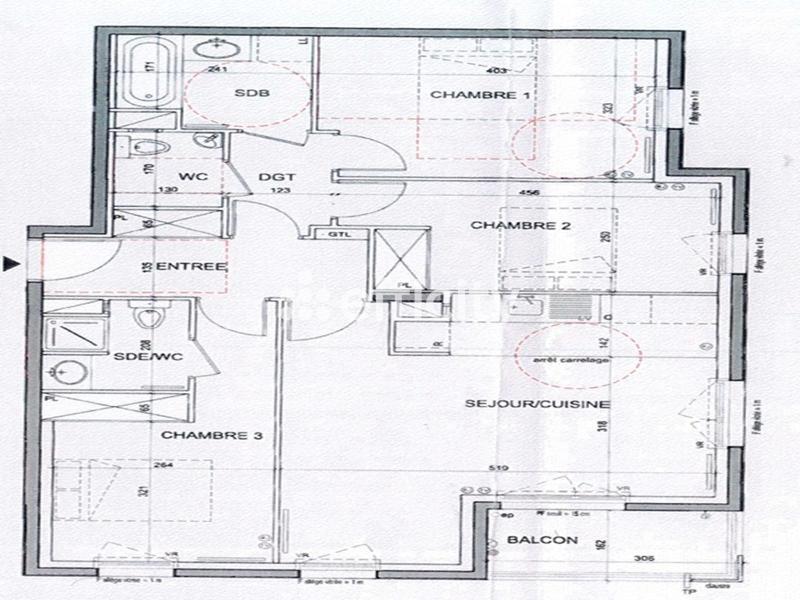 Appartement - 81 m² - 4 pièces