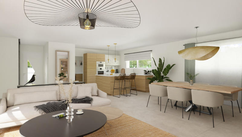 Maison - 90 m² - 4 pièces