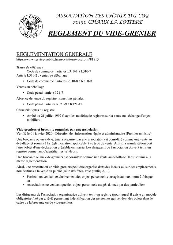 Grand Vide Grenier de Printemps