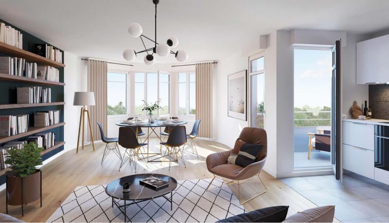 Appartement - 98 m² - 5 pièces