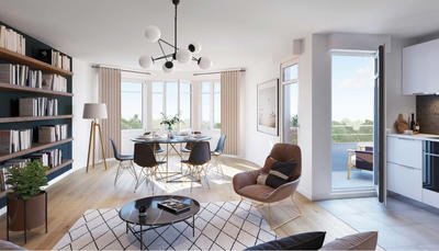 Appartement - 98 m² - 5 pièces