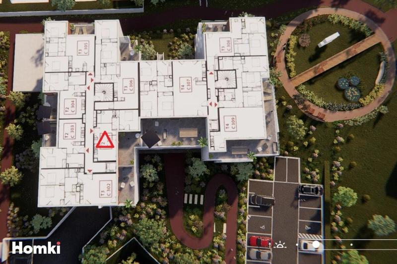 Appartement - 42 m² - 2 pièces