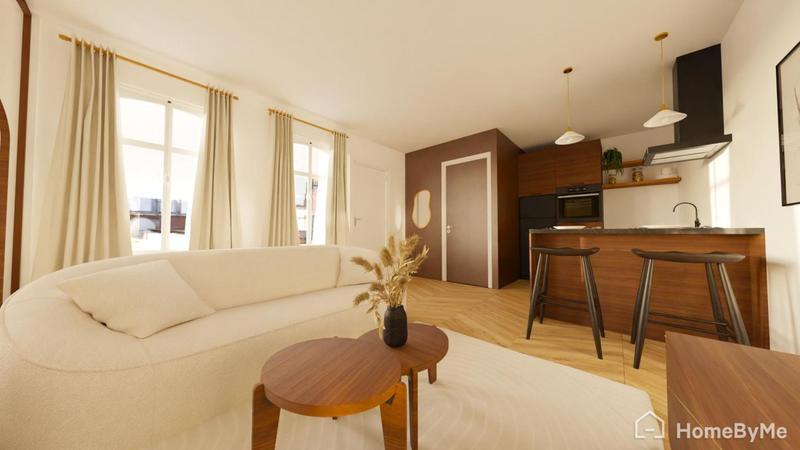 Appartement - 34 m² - 2 pièces