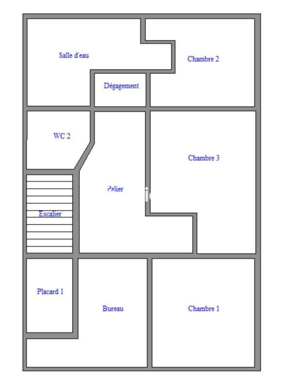 Maison - 65 m² - 5 pièces