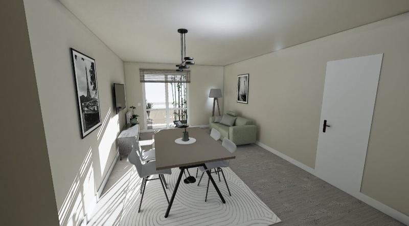 Appartement - 65 m² - 3 pièces