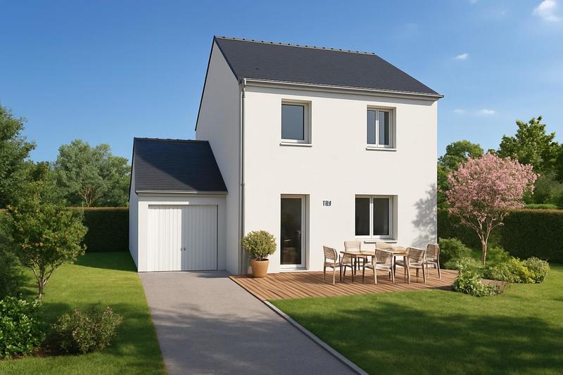 Maison - 80 m² - 5 pièces