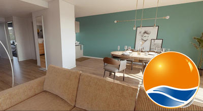 Appartement - 90 m² - 4 pièces