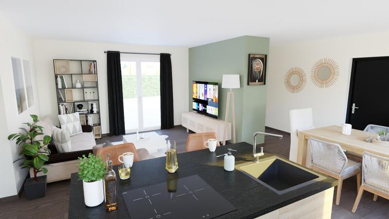 Maison - 90 m² - 4 pièces