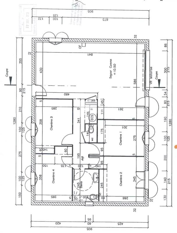Maison - 100 m² - 4 pièces