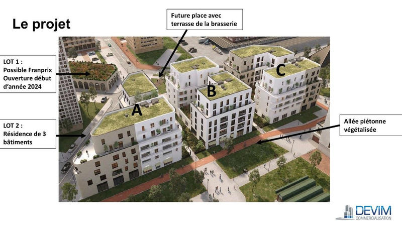 Local commercial - 258 m²