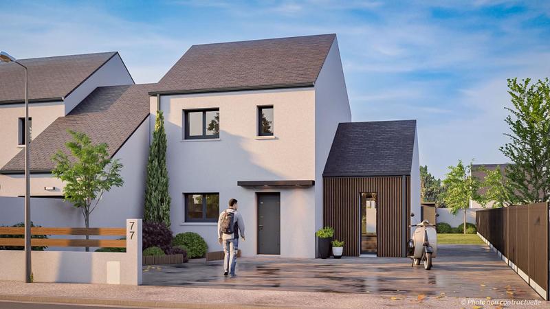 Maison - 77 m² - 5 pièces