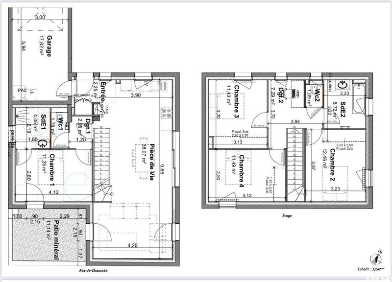 Maison - 109 m² - 5 pièces