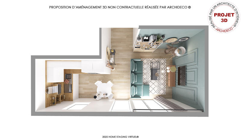 Maison - 47 m² - 2 pièces