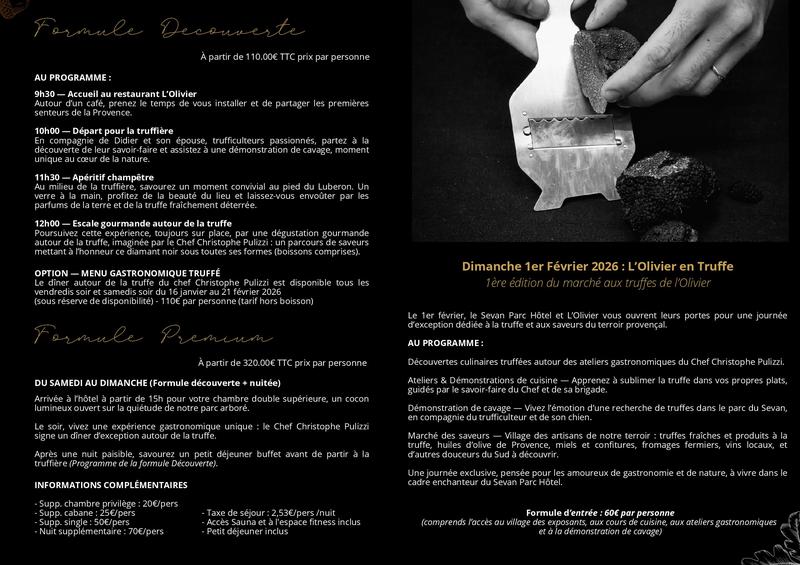 Les week-ends truffe en luberon