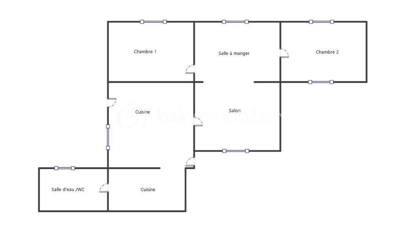 Maison - 79 m² - 4 pièces