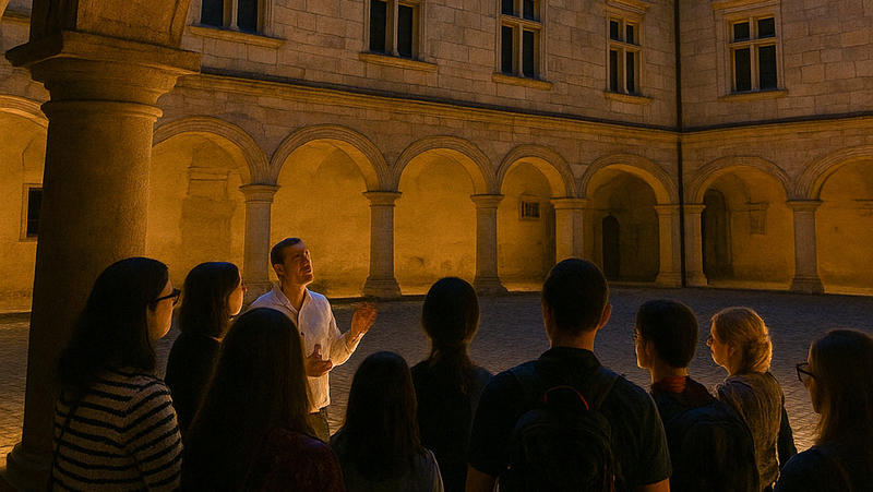 Exploration à la lampe torche