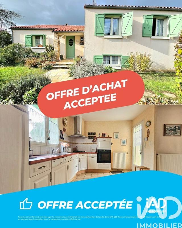 Maison - 88 m² - 6 pièces