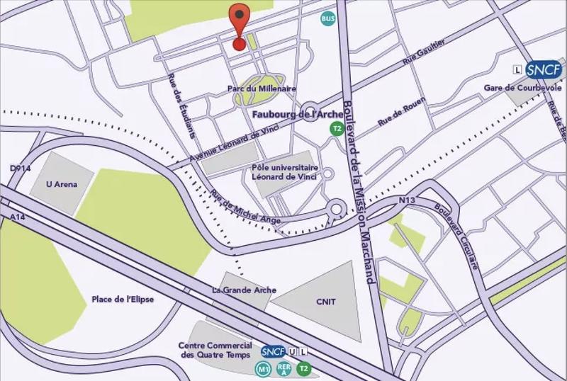 Appartement - 40 m² - 2 pièces