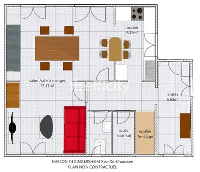Maison - 81 m² - 4 pièces