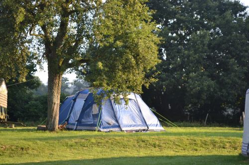 Camping sous les poiriers