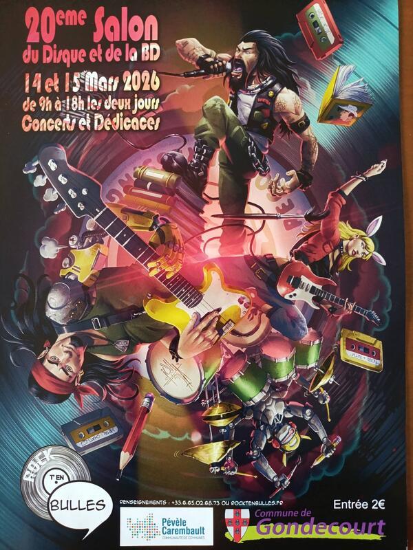 20ème salon du disque et de la bd