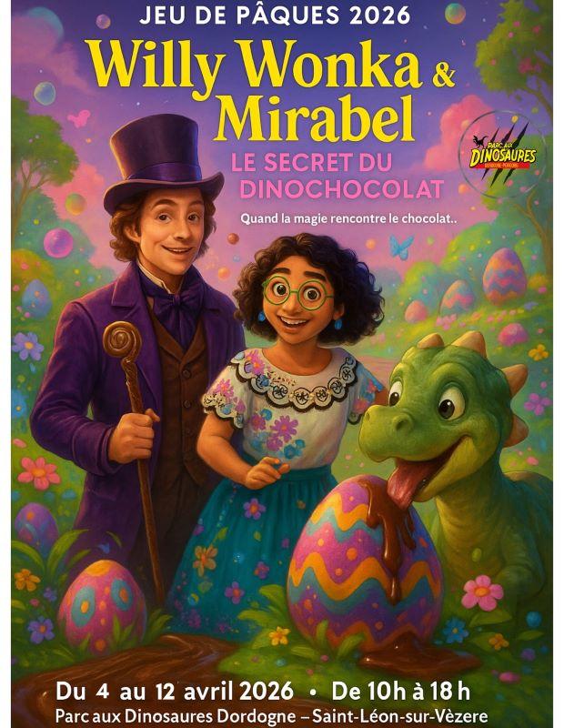 Grand jeu de Pâques au Parc aux Dinosaures
