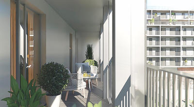 Appartement - 33 m² - 2 pièces