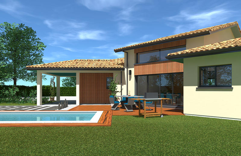 Terrain constructible - 1 000 m²