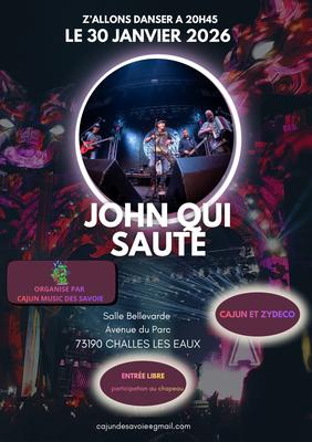 Concert avec le groupe John Qui Saute