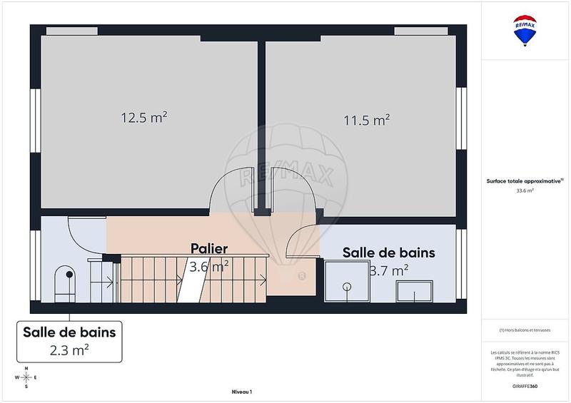 Maison - 70 m² - 5 pièces