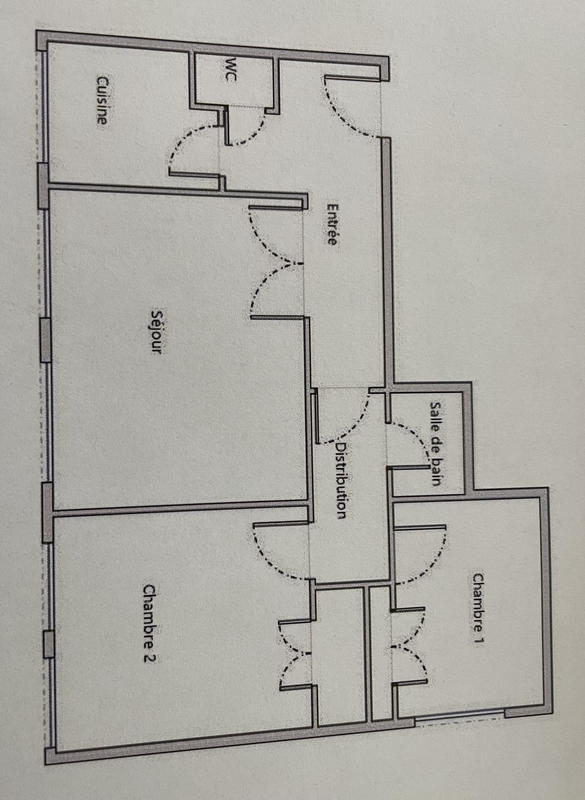 Appartement - 64 m² - 3 pièces