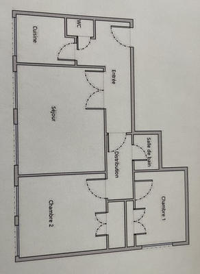 Appartement - 64 m² - 3 pièces